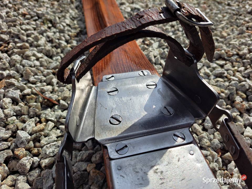 Stare drewniane narty 1918 Szklarska Poręba