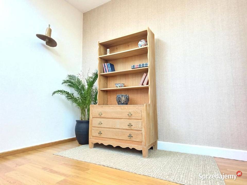 Reprezentacyjna Biblioteka Regał z 3 szufladami