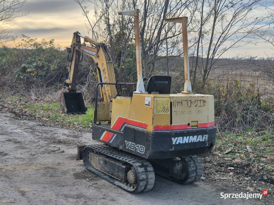 Koparka YANMAR YB10 Małuszyn