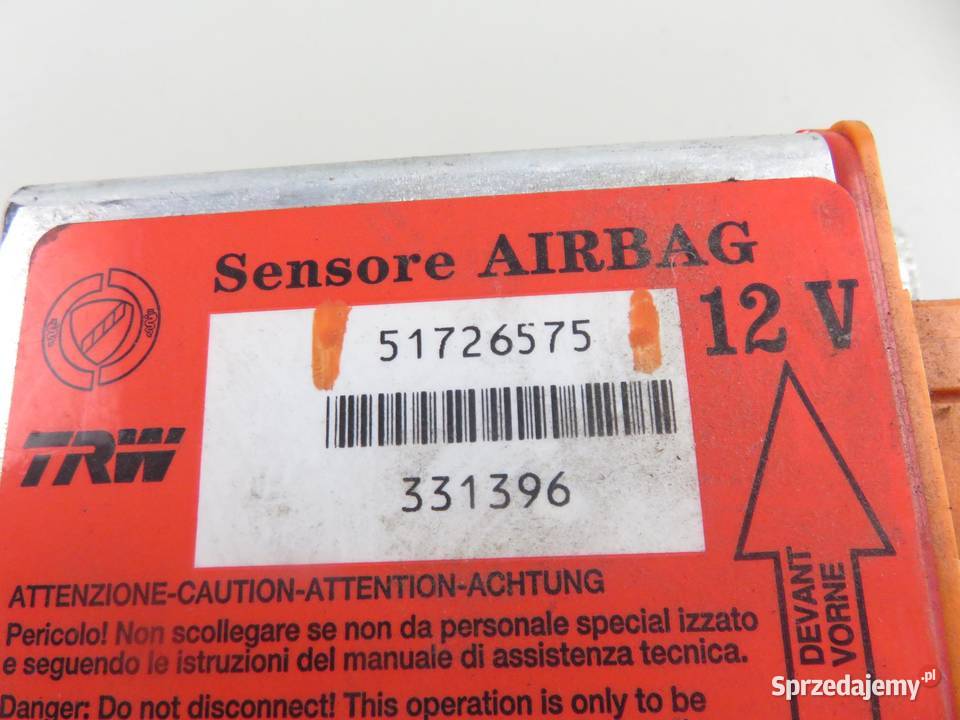 MODUŁ AIRBAG FIAT PUNTO II 51726575