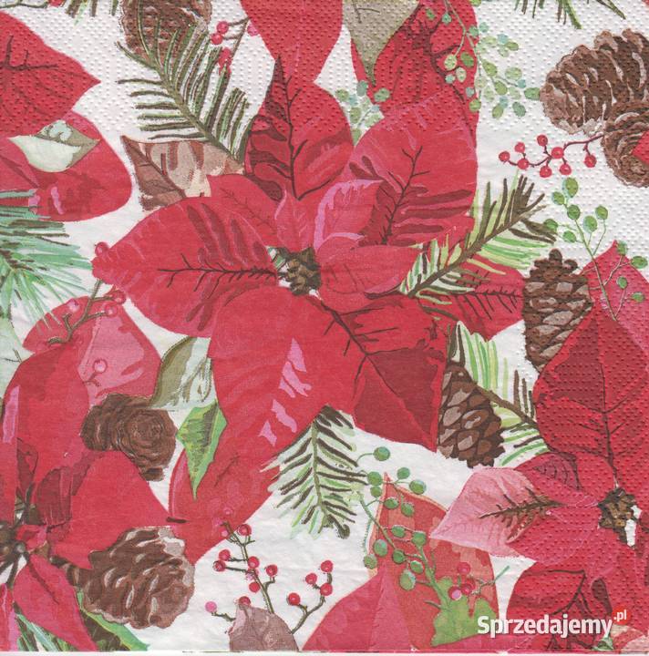 Decoupage serwetki Papierowe Boże Narodzenie 6 świętokrzyskie Skarżysko-Kamienna