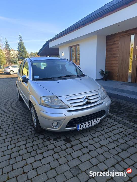 Sprzedam Citroen C3 14 benzyna 2009 r kujawsko-pomorskie Grudziądz