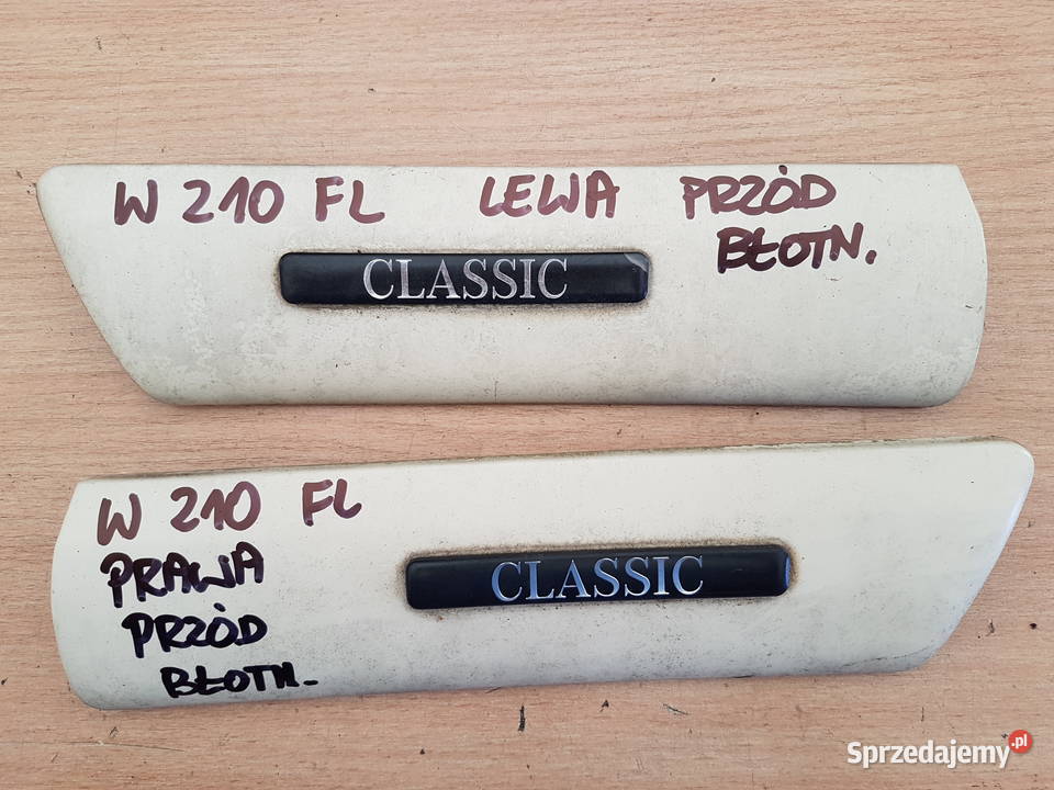 MERCEDES W210 FL LIFT LISTWA BLOTNIKA LEWA PRAWA Rok produkcji 2001 Turek