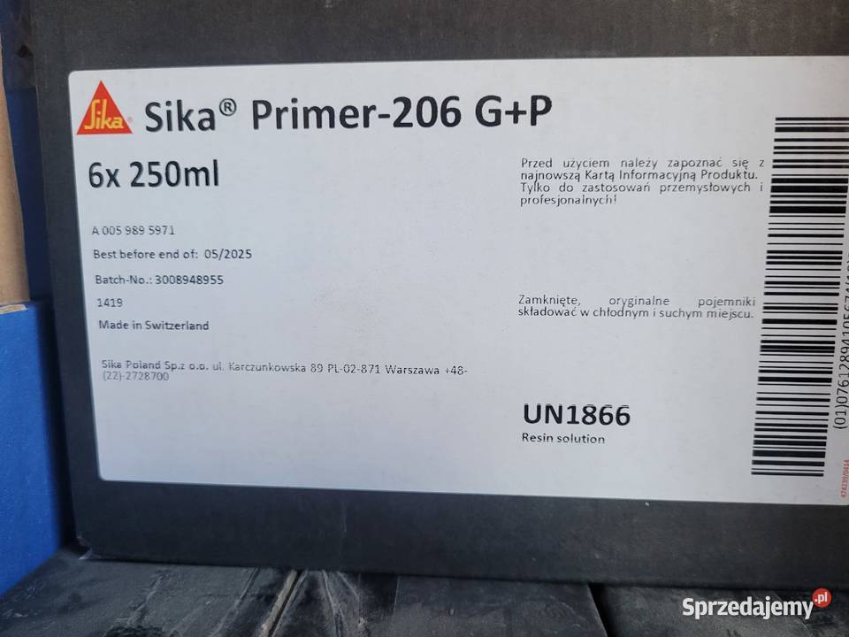 Sika Primer206 GP środek gruntujący Orle