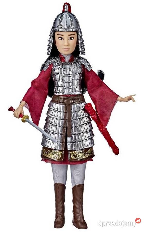 Lalka Disney MULAN Akcesoria Sukienka Zbroja Mogilany