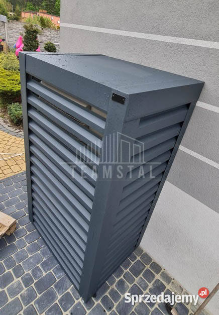 Osłona pompy ciepła 90x50x180 antracyt TS578 Pompy ciepła Sopot