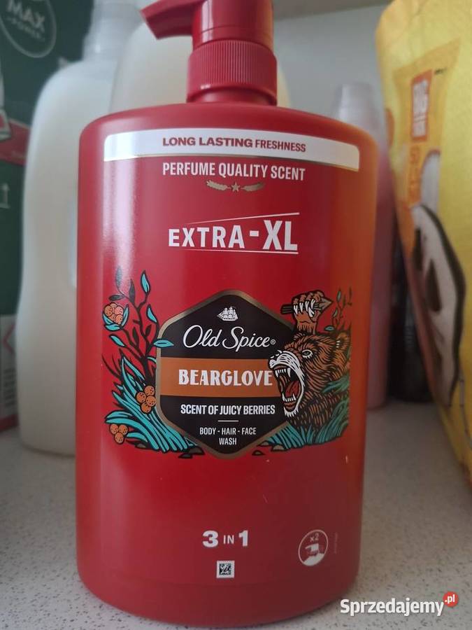 Żel pod prysznic Old Spice 3w1 XL z pompką