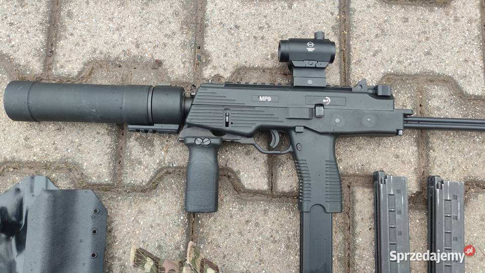 Replika asg MP9 KWA zestaw Żywiec