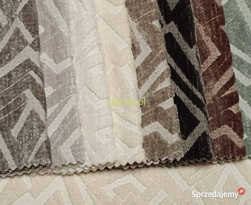 Sempre tkanina obiciowa tapicerska ze wzorem Chorzów