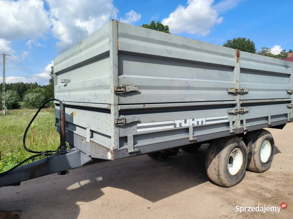 Przyczepa Tuhti wywrotka 10 ton Rolnictwo Korycin