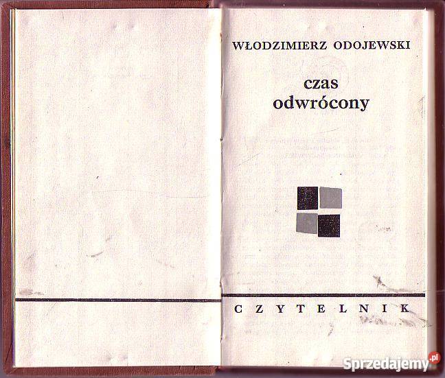 5798 CZAS ODWRÓCONY WŁODZIMIERZ ODOJEWSKI Czyrna