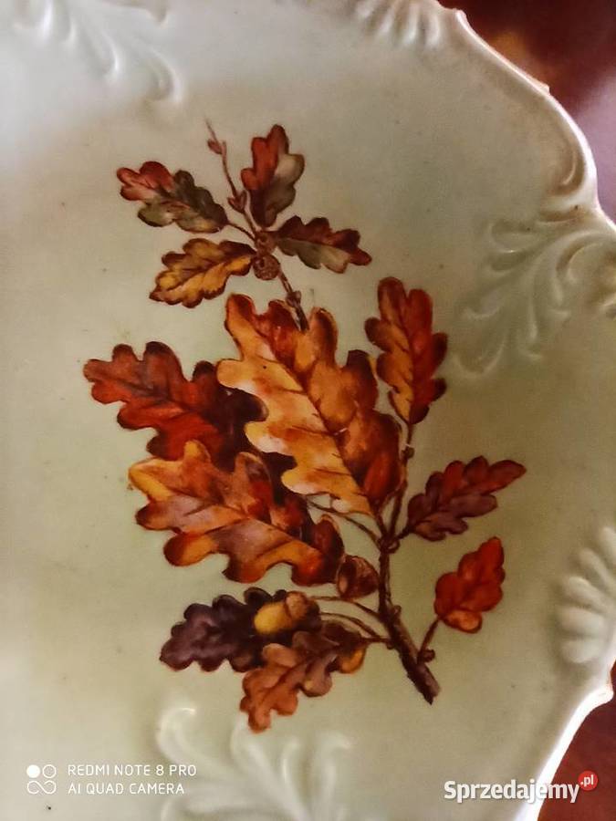 PATERKA zielona Haandmaled Żołędzie Biała Gdańsk