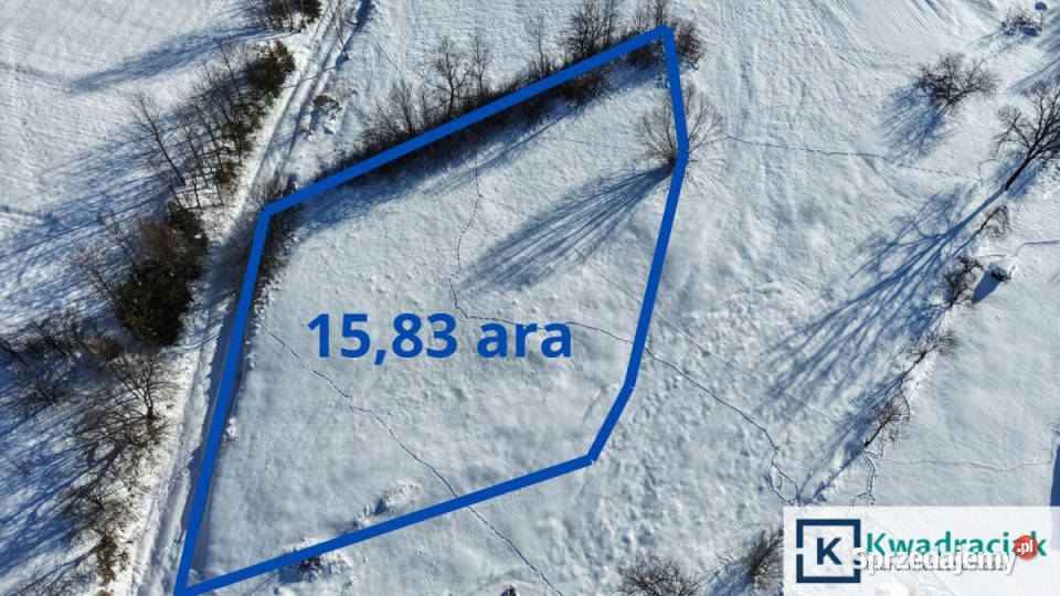 Grunt 1583 metry Górzanka gaz
