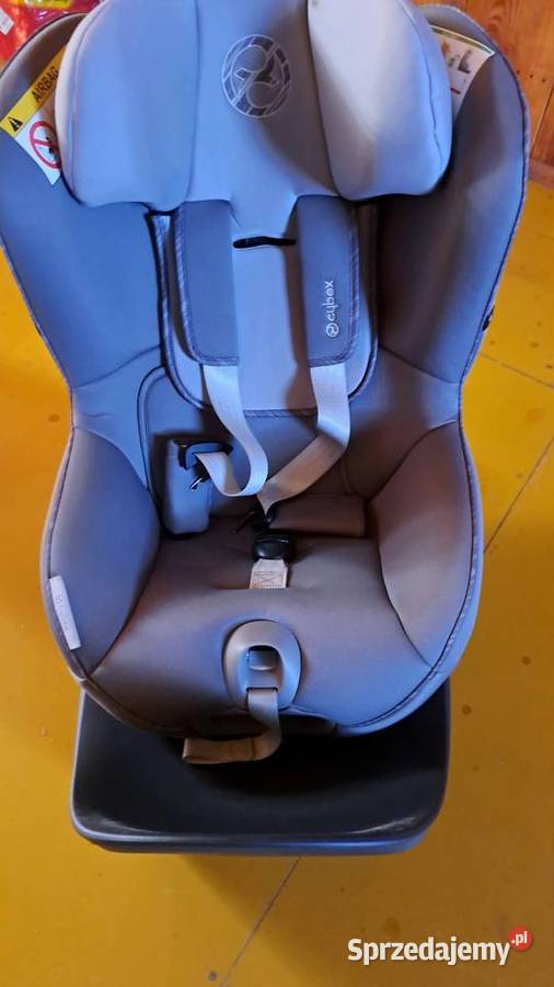 Fotelik obrotowy z bazą nowy mało używany Cybex mazowieckie Warszawa