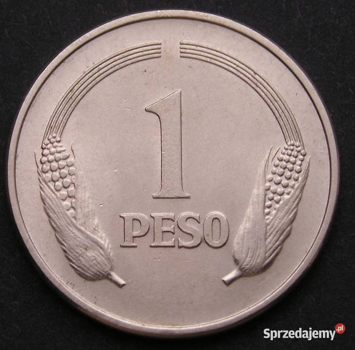 KOLUMBIA 1 PESO 1974 STAN 12 łódzkie sprzedam
