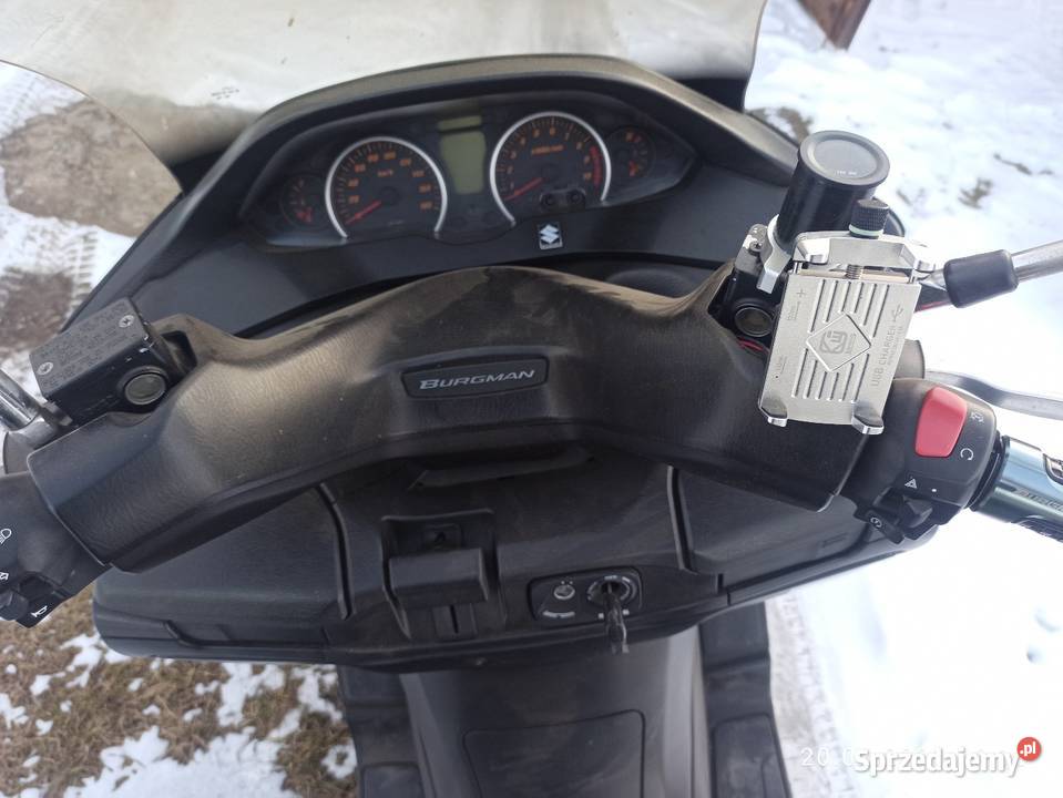 Suzuki Burgman 400 czarny Lipinki