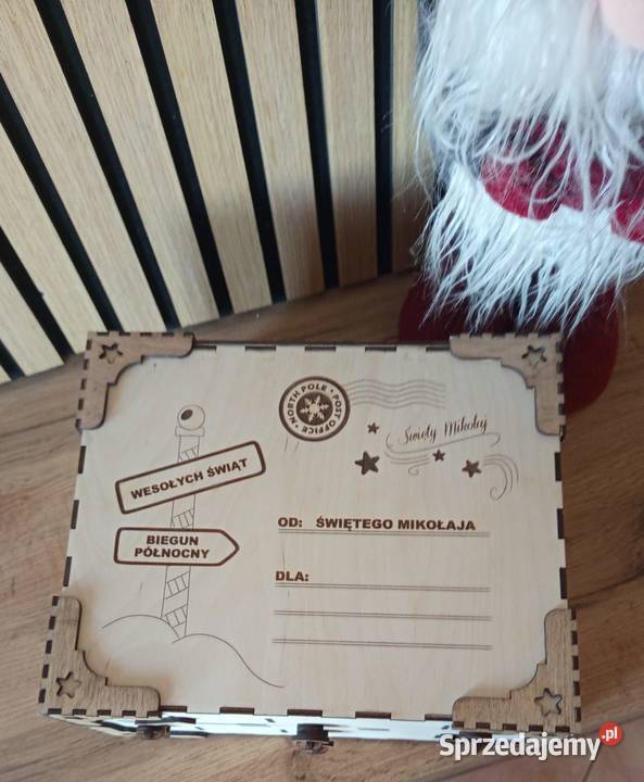Kalendarz adwentowy Paczka z Bieguna Północnego Wyposażenie wnętrz łódzkie Bełchatów