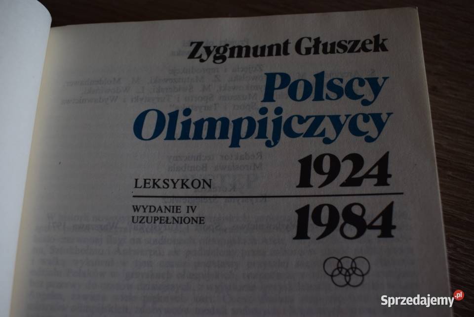 Polscy Olimpijczycy 1924 1984 Z Głuszek Chełmno