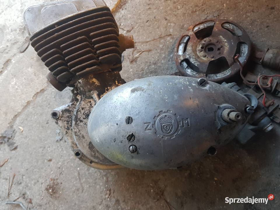 Silnik wsk 125 do remontu obraca się Bydgoszcz