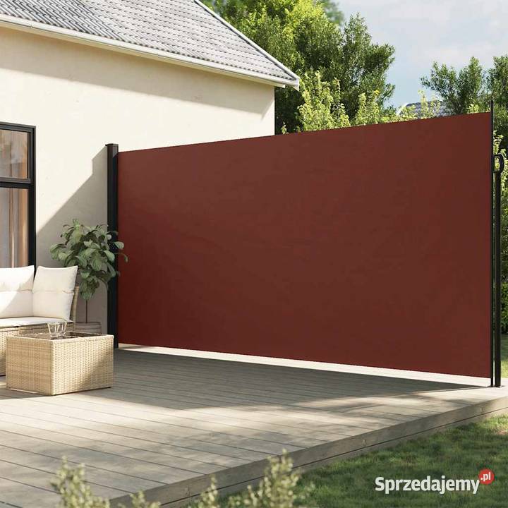 vidaXL Zwijana markiza boczna brązowa 220x500 Warszawa