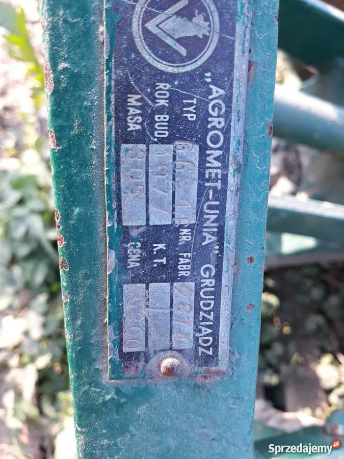 Glebogryzarka Unia Grudziądz Wąwolnica