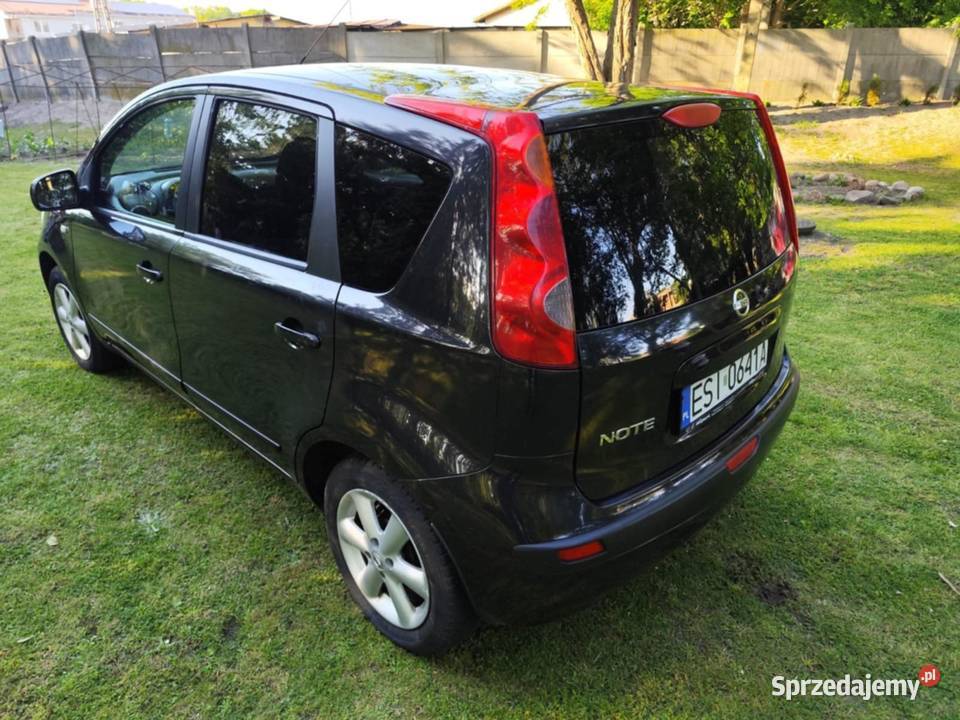 Nissan Note 14b 2006r Rok produkcji 2006 łódzkie Sieradz