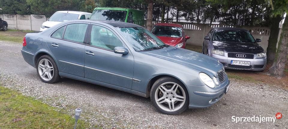 Zarejestrowany opłacony w211 E500 LPG Sedan / Limuzyna wielkopolskie Piła