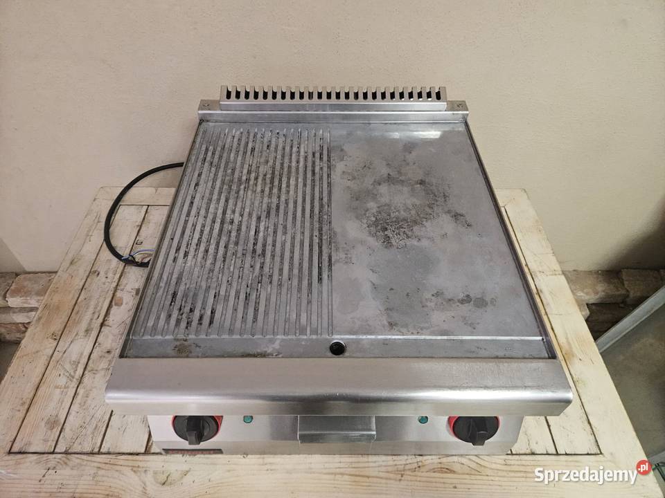 Płyta grillowa elektryczna 12 gładka i 12 Pszczyna