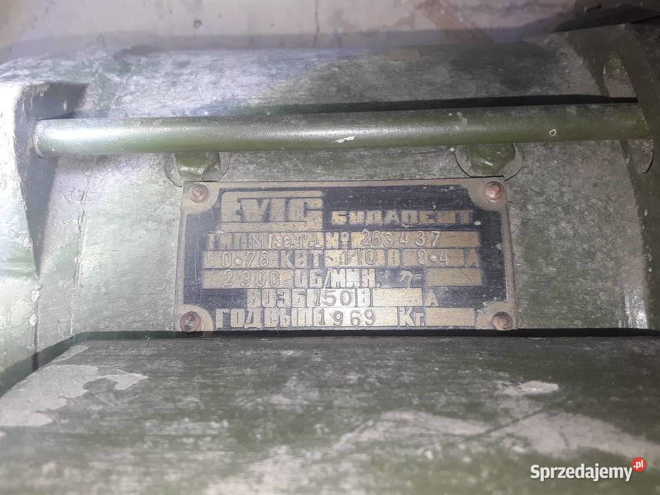 Silnik 076 evig elektrownia wiatrowa pradnica Wronki