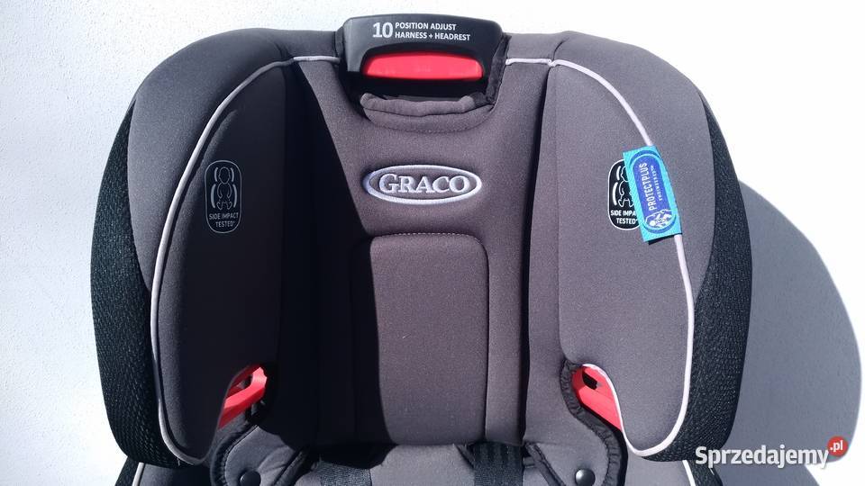 Fotelik samochodowy GRACO SLIM FIT 045 012 lat Testy zderzeniowe 5 punktów Pozostałe Pozostałe