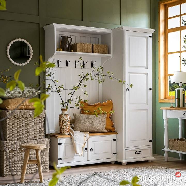 Drewniana garderoba do przedpokoju GAB04 wieszak Szafy i garderoby Maków Podhalański