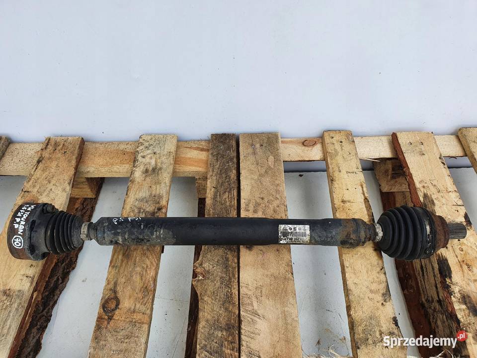 Vw Touran 16 FSI PRAWA PRZEDNIA KA Przód Półosie Rudka