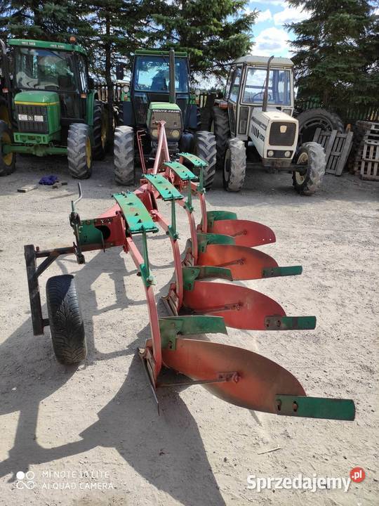 Pług 4 skibowy zagonowy Kverneland resor 16 4x40 Zetor mazowieckie Radom