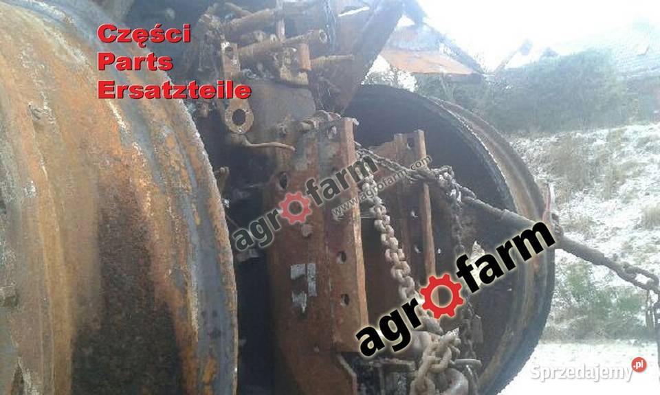 Deutz Agrofarm 100 części skrzynia biegów silnik Byków