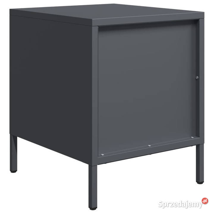 Szafka nocna antracytowa 35x39x435 stal WM851248 Warszawa sprzedam