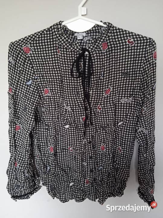 Bluzka z wiązaniem na dekolcie OVS