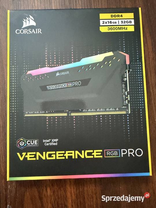 CORSAIR Vengeance Pro RGB 32GB 2x16 3600MHz CL18 Biskupiec