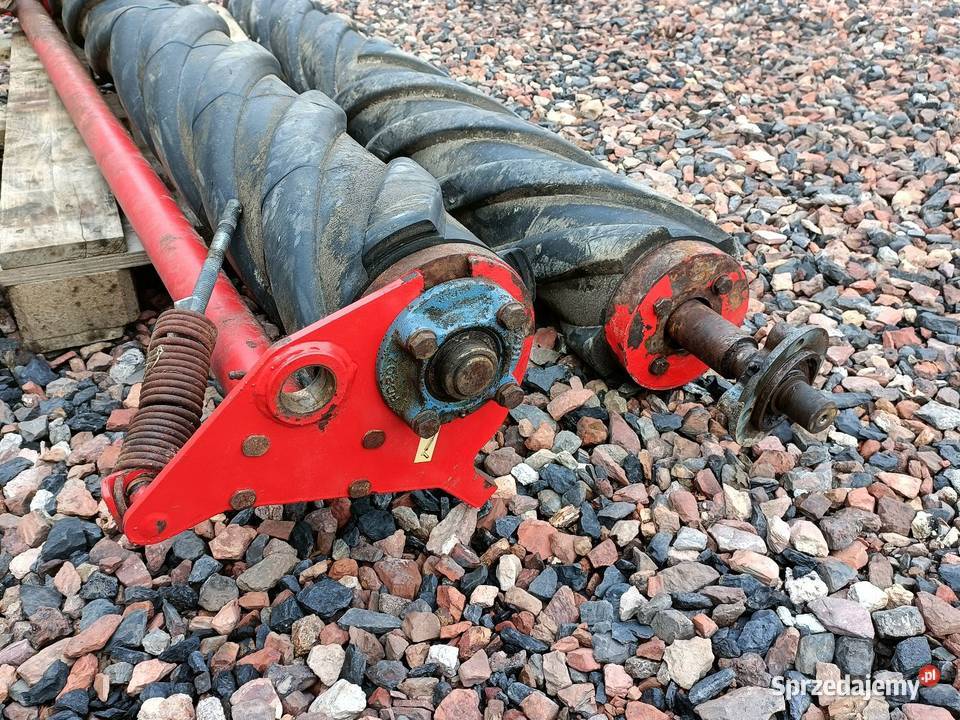 Wały kondycjoner gumowy z łożyskami