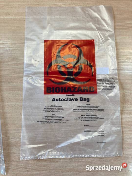 Worki jednorazowe na odpady biologiczne do Poznań