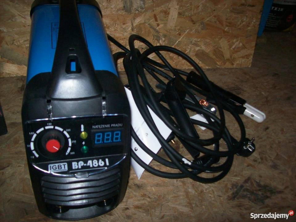 SPAWARKA INWERTEROWA MMA 300A KABLE MASKA bass wielkopolskie Głogowa sprzedam