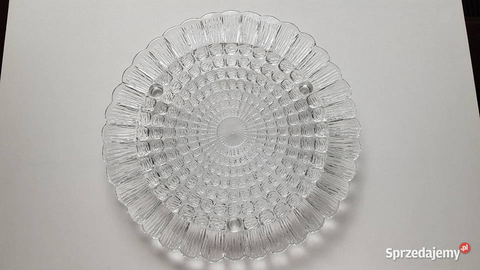 Patera Cora na 3 nóżkach Ząbkowice szkło PRL Dąbrowa Górnicza sprzedam