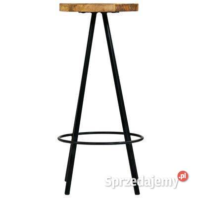 vidaXL Stołki barowe 4 lite drewno Warszawa