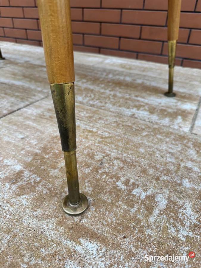 Stolik PRL vintage art deco rozkładany mazowieckie Garwolin