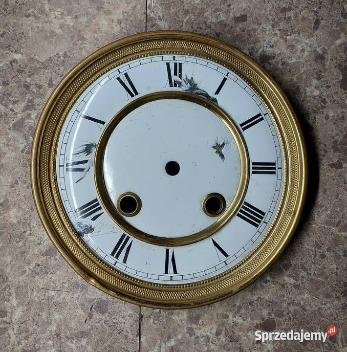 T168 Tarcza starego zegara ściennego 15 4931