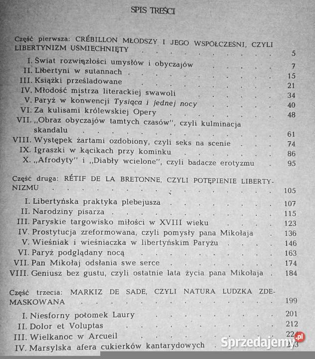Wiek Markiza de Sade Jerzy Łojek Rok wydania 1982 Chełm