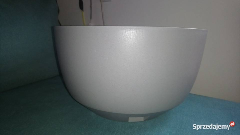 Duża szara DONICA LAMELA na nożkach Warszawa