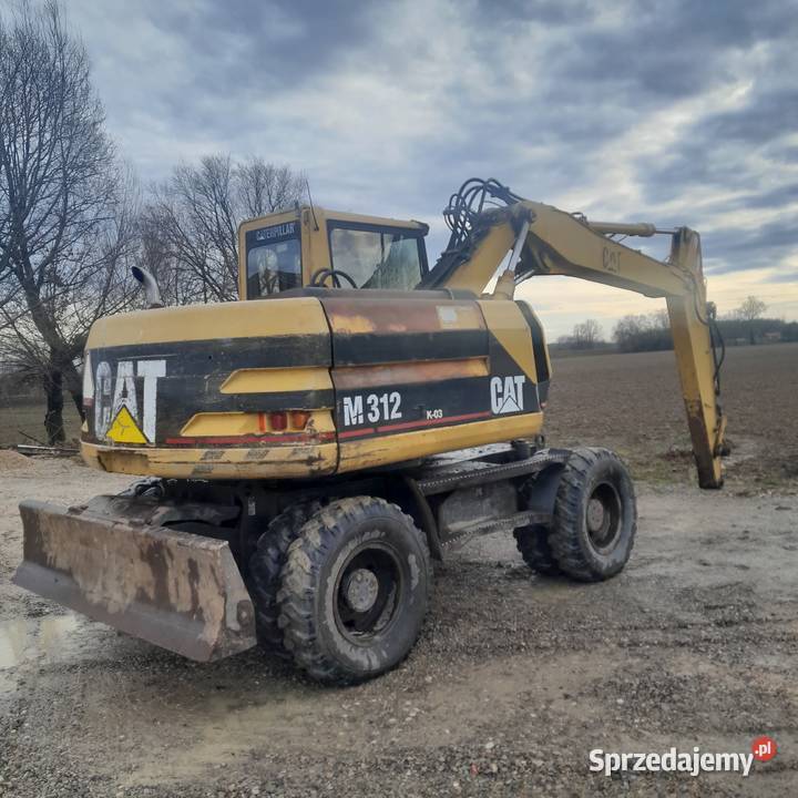 Koparka kołowa cat m312 Zabrnie sprzedam