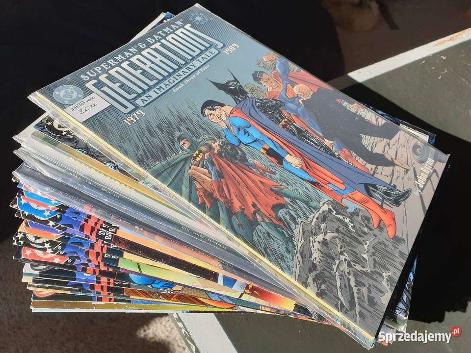 Batman Superman kolekcja 32 komiksów DC USA pomorskie Gdynia