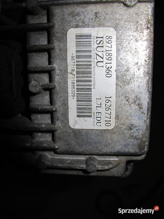 Sterownik pompy wtryskowej 17 dti opel Warszawa sprzedam