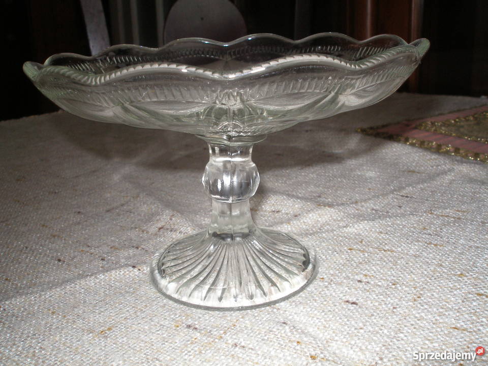 Patera szklana Warszawa